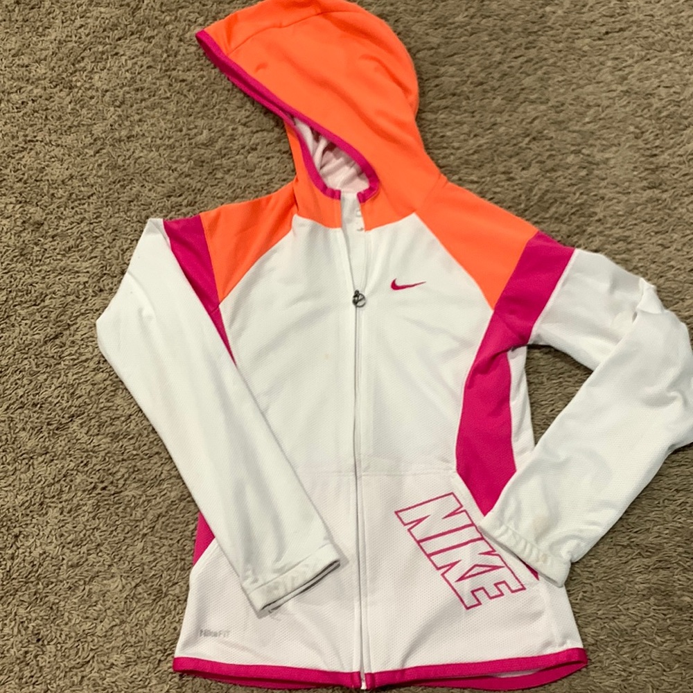 NikeFit Girls Zip-up (Large)